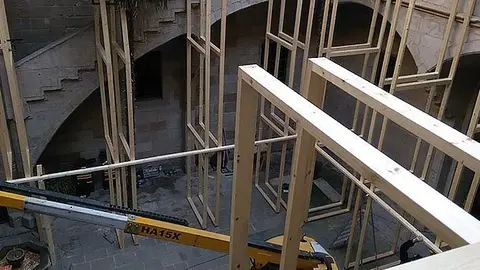 El Pati Gòtic de l’IEI acollirà dilluns vinent la inauguració de l’exposició ‘Arquitectures en el paisatge 1 portada
