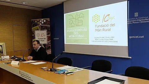 Presentaciò de l'Observatori Món Rural