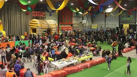 Imatge de les activitats del Parc de Nadal de Tàrrega