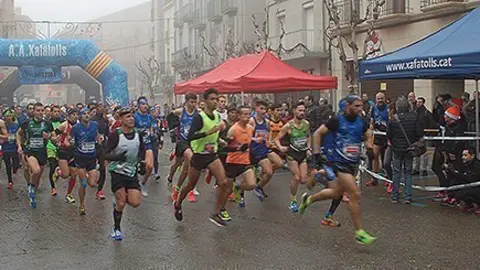 Mollerussa celebra la tradicional Cursa de l&#39;Indiot