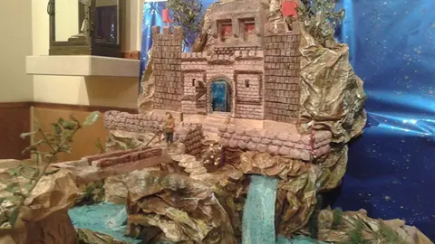 Castellnou de Seana presenta un pessebre monumental en l'església de Sant Joan Baptista 1