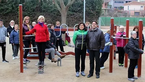 Usuaris al nou Espai Lúdic i Salut a Tàrrega (2)