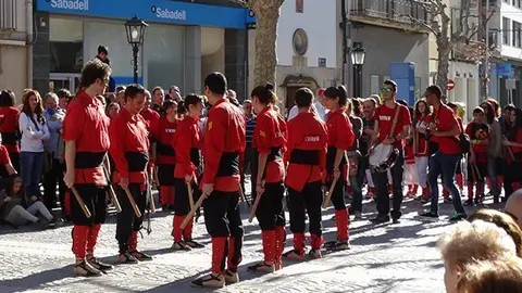 Els Bastoners del casal Popular l'Arreu participaran als actes de Saó de Ponent