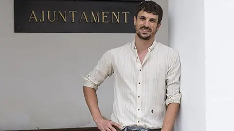L'alcalde de Gimenells Dante Pérez