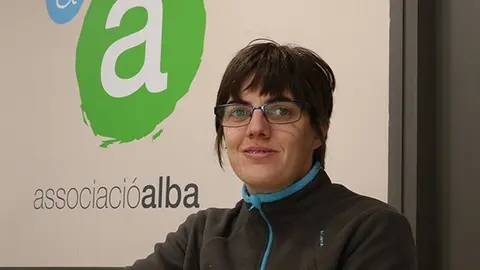 La jugadora de bàsquet de club Esportiu de l'Associació Alba Verònica Torra Portada