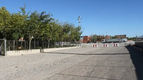 Imatge d'arxiu del solar municipal destinat a l'àrea d'autocaravanes de Tàrrega interior ©Territoris
