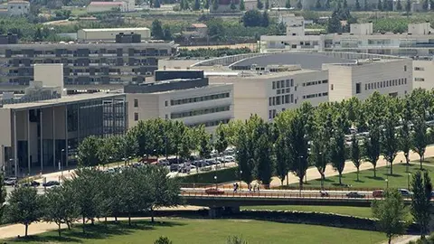 Imatge del campus de la Universitat de Lleida Interir