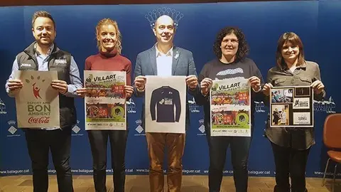 L'acte de presentació de la Mitja Marató de Balaguer.