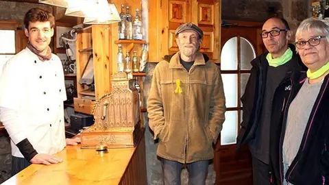 L'impulsor de la plataforma Pirineus 'con ellos' Pau Roig a l'hotel Campi de Músser