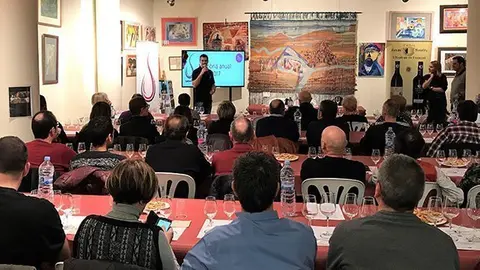Jordi Roig presenta els vins del celler Rendé-Masdéu