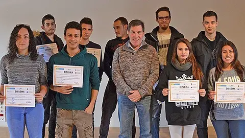 Els joves que han participat en la formació del Consell Comarcal de les Garrigues