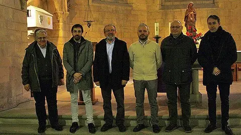 El president de la Diputació visita al Monastir de les Avellanes