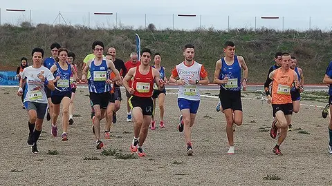 La capçalera de la cursa absoluta del Cros Culleré