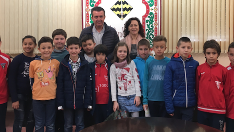 Visita Alumnes Ajuntament Miralcamp portada