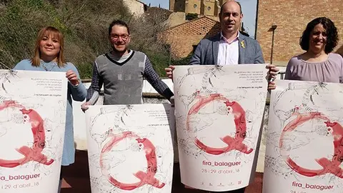 Presentació del cartell de la Fira Q de Balaguer