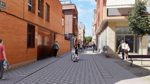 Reurbanització Pla de Barris carrer Acadèmia Mollerussa portada