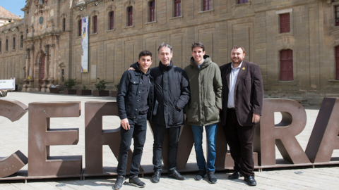 Els germans Márquez a Cervera Moturisme interior