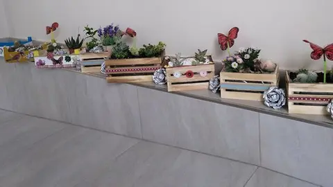 Exposició de treballs manuals a Sidamon