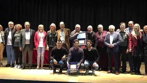 Imatge dels guardonats en la Festa de l'Esport de les Borges Blanques