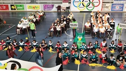 Acte inaugural dels 1rs Jocs Olímpics de la Gent Gran