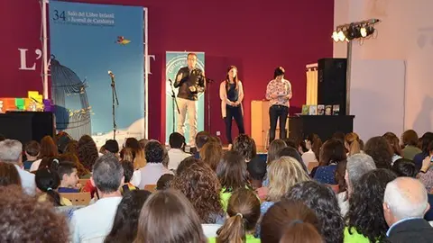 Semifinal del Certamen de Lectura en Veu Alta en el Saló del LLibre a Mollerussa