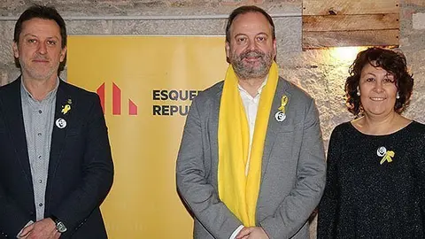 Els regidors d'ERC-Avancem a l'Ajuntament de Lleida