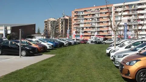 Vistes del Saló de l'Automòbil de la Fira de Sant Josep