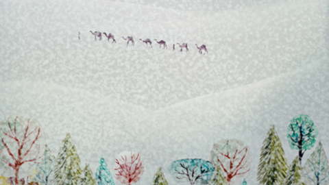 Cartell de 'La Màgia del Sàhara', de Roberto Maján