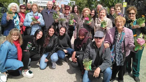 Projecte intergeneracional entre alumnes Jardineria i Floristeria INS Mollerussa i Casal d'Avis