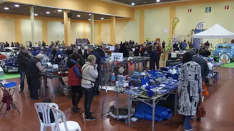 Espai dels recanvis en la Fira Expoclàssic de Mollerussa