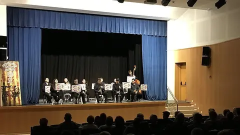 Concert de bandes sonores de pel·lícules de la Cobla Tàrrega a Miralcamp