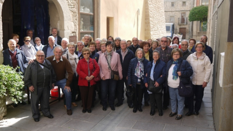 Un grup de turistes de Cerdanyola visita el Museu de Cal Pauet portada