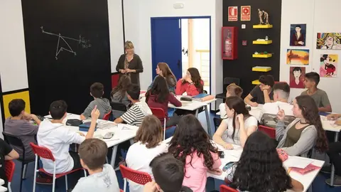 Aula d'activitats artistiques i plàstiques de l'INS La Salle