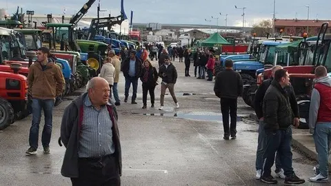 Sector de la maquin[aria agr'icola en la Fira Autotrac de Mollerussa