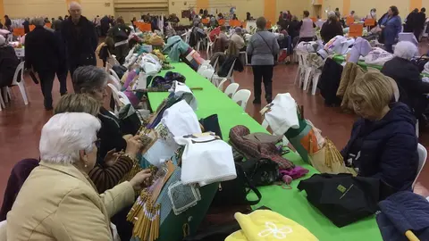 Trobada de Puntaires de Mollerussa organitzada per l'Albada