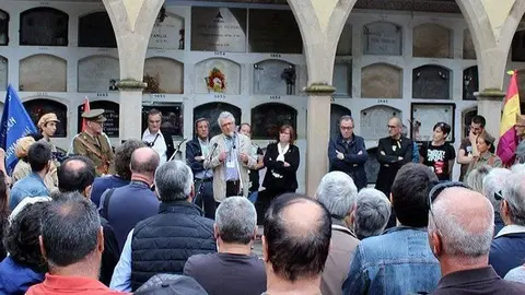 Acte d'homenatge als dos Brigadistes Internacionals (2)