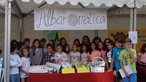 Una de les paradetes del Mercat de Joves Emprenedors de Lleida