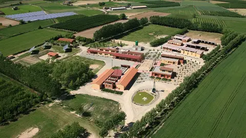 Imatge de les instal·lacions de l'ecoCentre Les Obagues