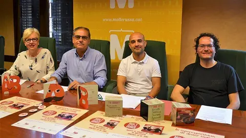Presentació de la Marató de la Sang a l'ajuntament de Mollerussa