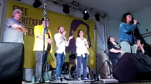 Concert de Vallfogona de Balaguer en suport als pesos i exiliats