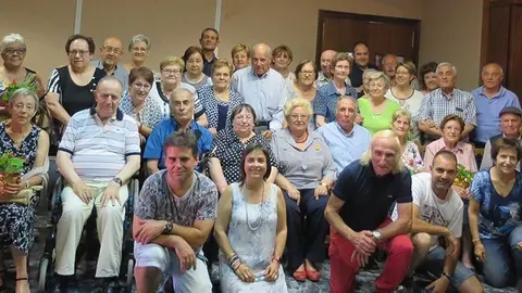Participants en l'Aplec de la Gent Gran de Torrefeta i Florejats