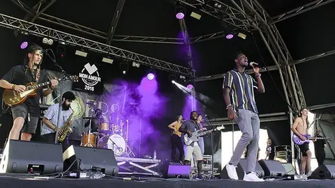 El concert dels lleidatans Actuació KOERS, l'exponent del reggae de la terra ferma