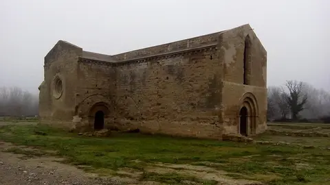 Imatge del monestir cistercenc de Santa Maria de les Franqueses inter