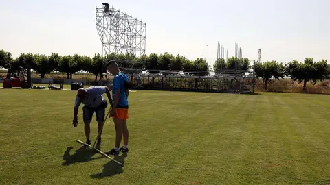 Preparatius de la segona edició del No Surrendre Festival de Vilanova de Bellpuig