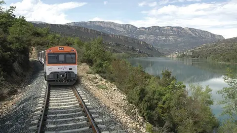 El Tren dels Llacs, en funcionament