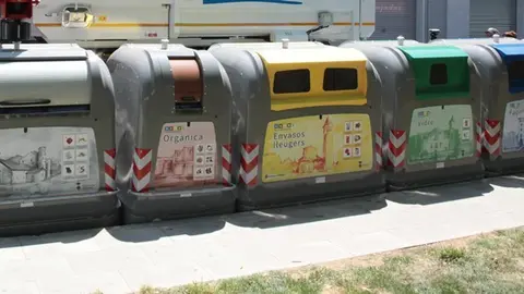 Model de contenidors que s'implanten a Aitona