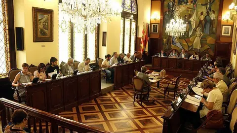 Ple de la Diputació de Lleida el 26 de juliol de 2018