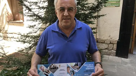 Enric Mir presentant les noves línies de subvenció i dinamització econòmica de les Borges 2