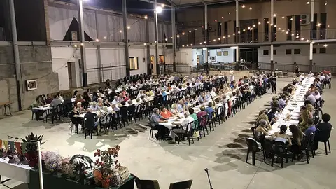 Sopar solidari contra el càncer a Castelldans