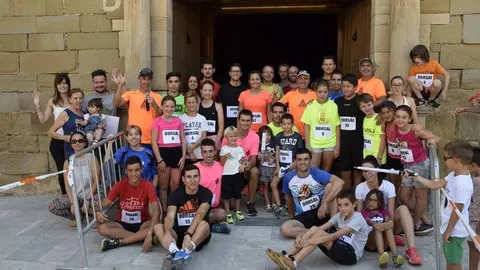 Participants a la 2a cronoescalada de Linyola
